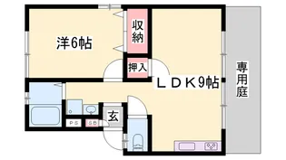 ピュアハイツ【102号室】の間取り