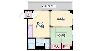 さつきマンション【101号室】の間取り