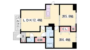 ソレイユ白浜北Ⅰ【1階】の間取り