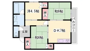 グランドハイツ【3階】の間取り