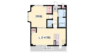 セイント ヨシ【2階】の間取り