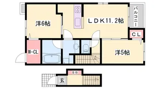 ファイン コルソⅤ【2階】の間取り