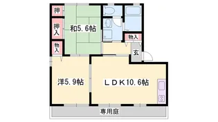 構壱番館A【0102号室】の間取り