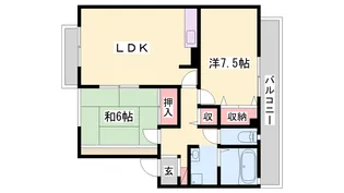 トゥールーズ【1階】の間取り