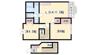 S&RⅠ【2階】の間取り