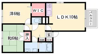 ブリーゼ【2階】の間取り