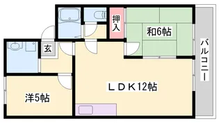 ホリデーハイツ【202号室】の間取り