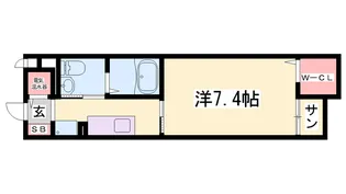 ジュエル【1階】の間取り