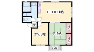 エクセルハイム天満E棟【212号室】の間取り