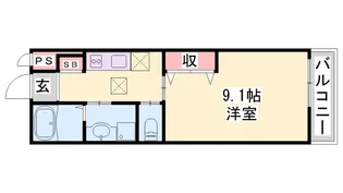 フェリーチェ【1階】の間取り