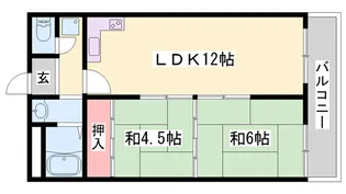 高島ビル【102号室】の間取り
