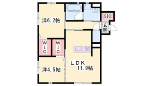 クラング【2階】の間取り