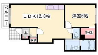 フォルストⅠ【1階】の間取り