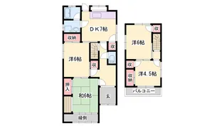 兵庫県姫路市御立東2【一戸建】の間取り