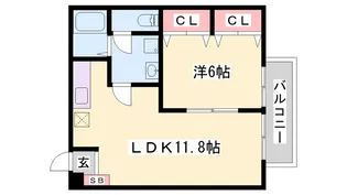 エル・ガーデンA【1階】の間取り