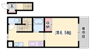 ラフィーネ緑が丘【203号室】の間取り