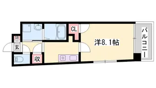 ESレジデンス【1階】の間取り