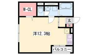 ラフォルテ【1階】の間取り