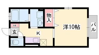 ルミエール A棟【2階】の間取り