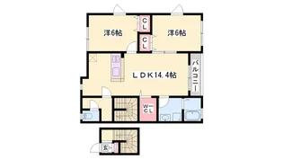 インパルス【2階】の間取り