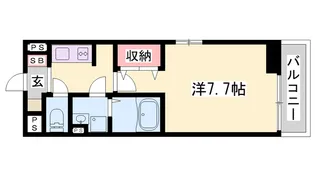 ルミエール・メゾンⅡ【1階】の間取り