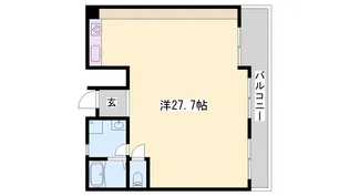 フレンドM東山【0306号室】の間取り