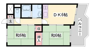 ハイムマツモト【3階】の間取り