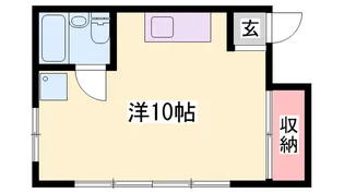 日東ハイツ東雲【201号室】の間取り