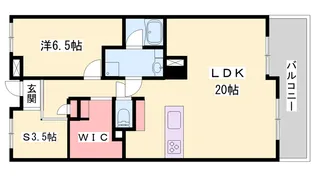 藤和姫路大塩ハイタウン【309号室】の間取り