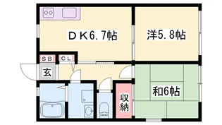 フォルステンドルフA棟【103号室】の間取り