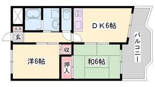 ハイムマツモト【3階】の間取り
