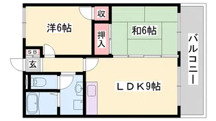 メゾン安富【101号室】の間取り