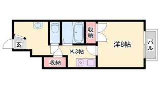 HTハイツ【1階】の間取り