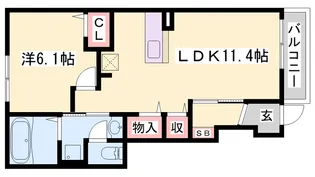 ange.A【1階】の間取り