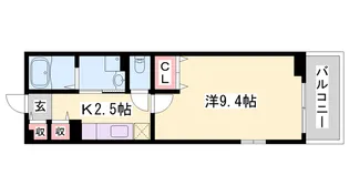 M-ティアラII【2階】の間取り
