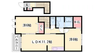 ネオロイヤルB【203号室】の間取り