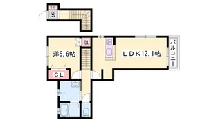 エスペランサⅠ【2階】の間取り