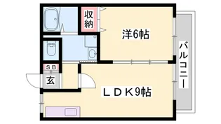 ピュアハイツ【1階】の間取り