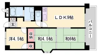 ファミールハイツ【3階】の間取り