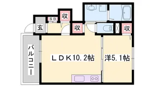 グローリーデイズ【1階】の間取り