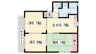 SERIE(セリエ)【2階】の間取り