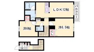 casa confort【2階】の間取り