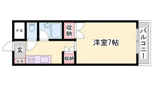 ラ・ポール【305号室】の間取り