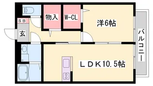 グランツコート【2階】の間取り