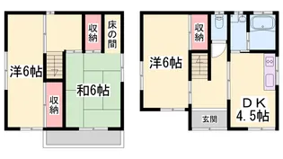 兵庫県加古川市東神吉町西井ノ口【一戸建】の間取り