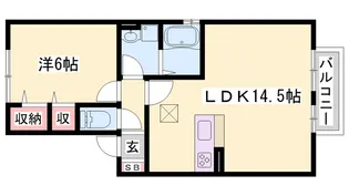 リーフデ【1階】の間取り