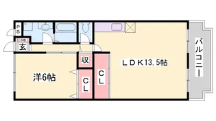イーストI&D【203号室】の間取り