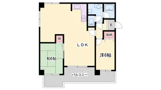 ノアズ・アーク【4階】の間取り