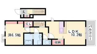 エステート王子【2階】の間取り
