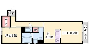 おたふく荘【3階】の間取り
